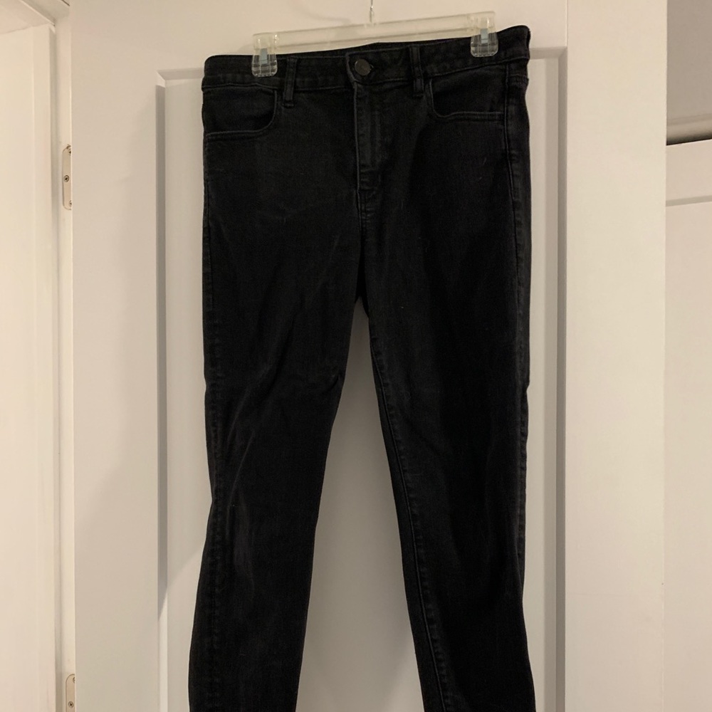 American eagle skinny black jeans